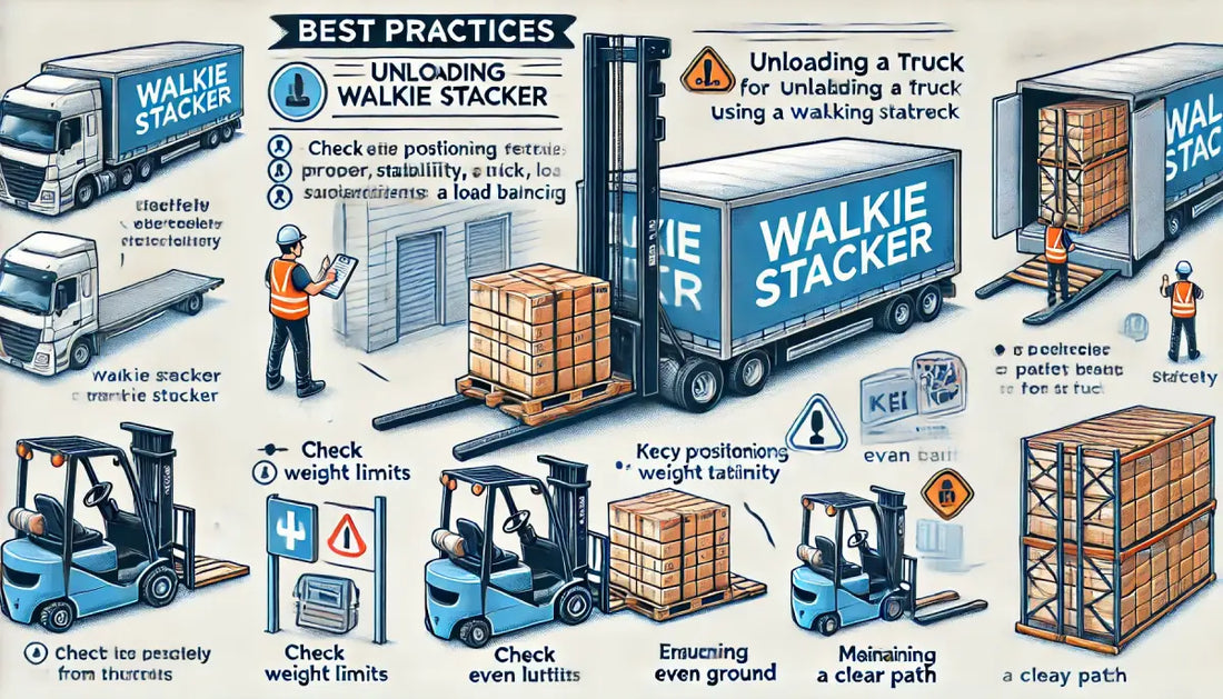 Can You Unload a Truck with a Walkie Stacker? Learn the Best Practices