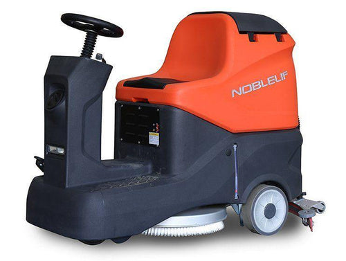 Noblelift Electric Floor Scrubber Ride-On - materialhandlingequipment