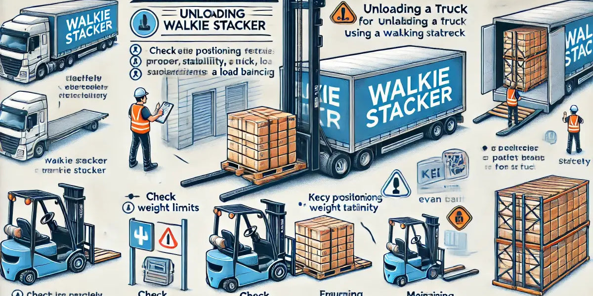 Can You Unload a Truck with a Walkie Stacker? Learn the Best Practices ...