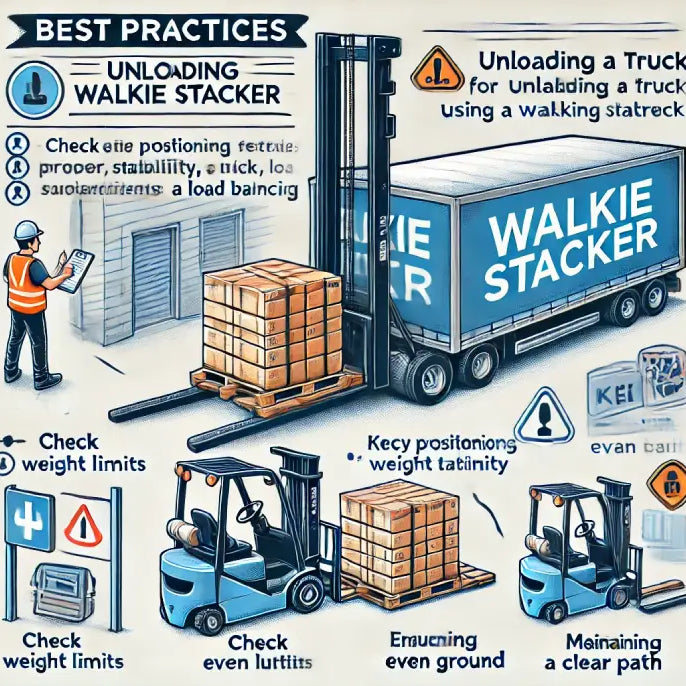 Can You Unload a Truck with a Walkie Stacker? Learn the Best Practices